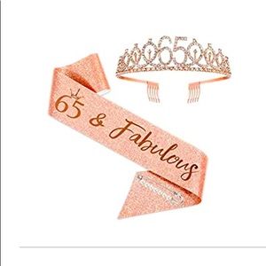 65th birthday materials